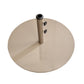 16KG Round Steel Base - Taupe