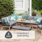 Peru Rectangular Modular Dining Set