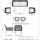 Peru Lounge Dining Set with Adjustable Table