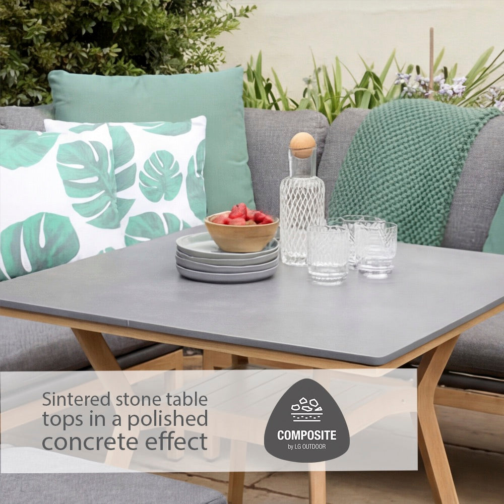 Peru Compact Modular Dining Set