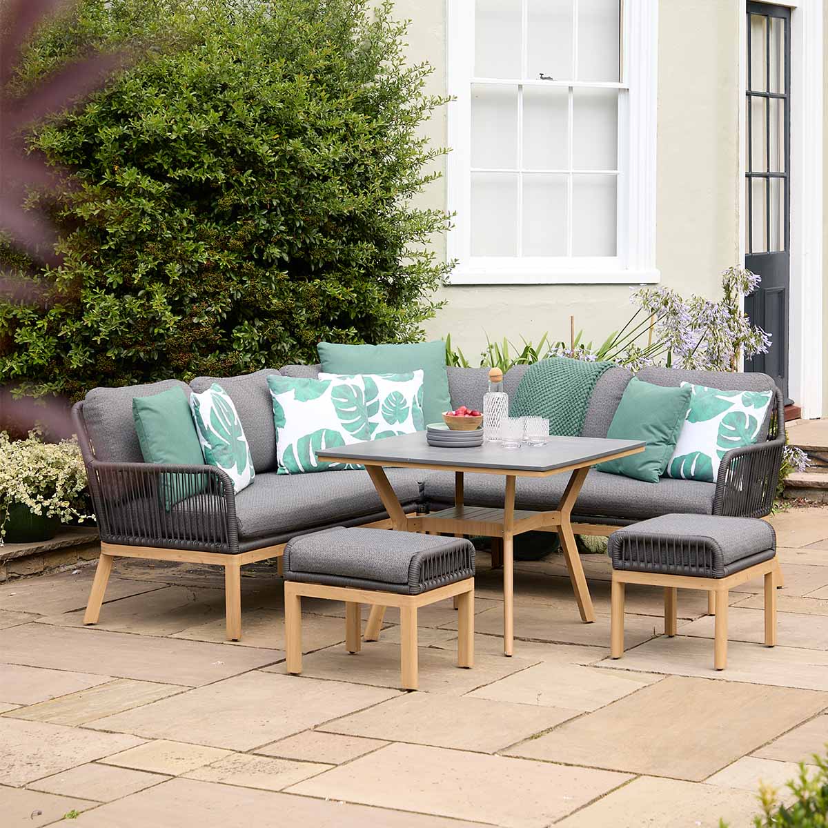 Peru Compact Modular Dining Set