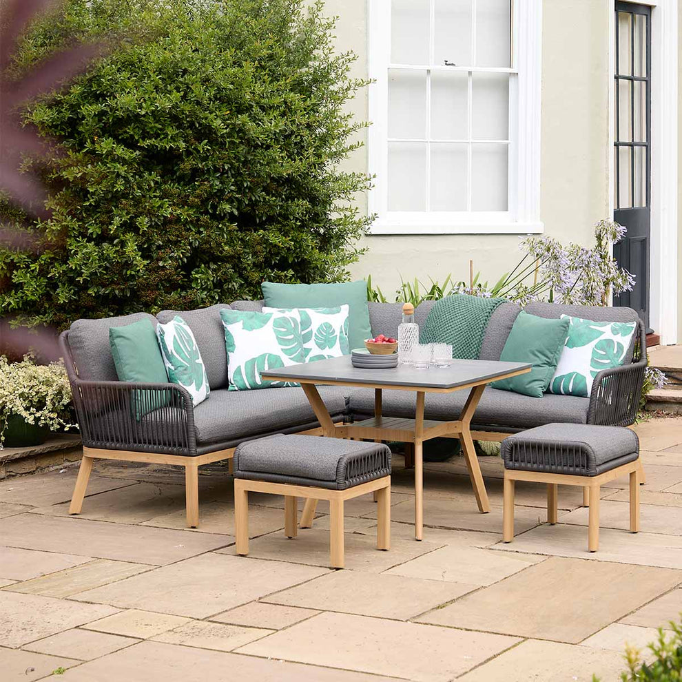 Peru Compact Modular Dining Set – LG OUTDOOR