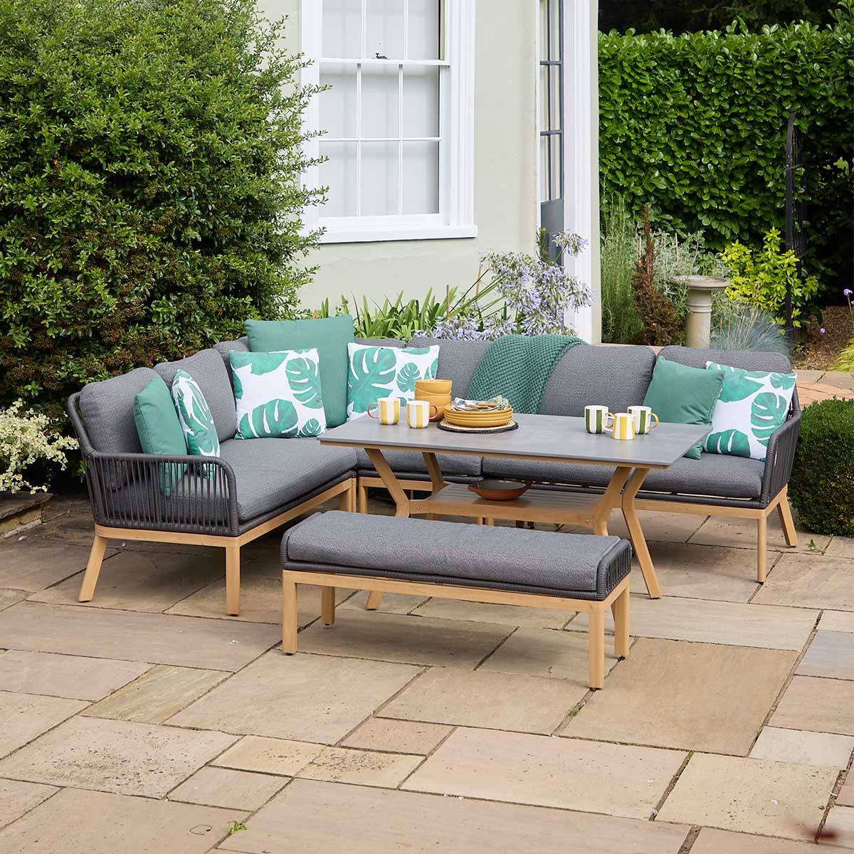 Peru Rectangular Modular Dining Set