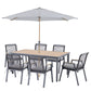 Lombok 6 Seat Dining Set