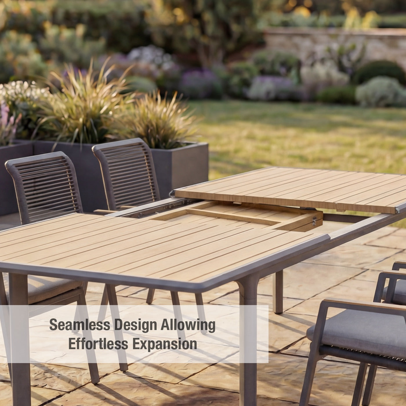 Lombok 8 Seat Extending Dining Set