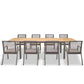 Lombok 8 Seat Extending Dining Set