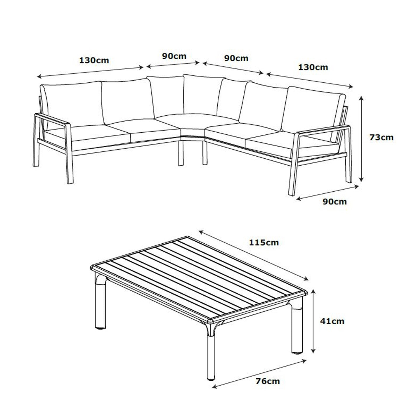 Lombok Modular Lounge Set