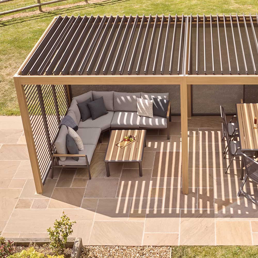 Sanctuary Oak Modular Lounge Set