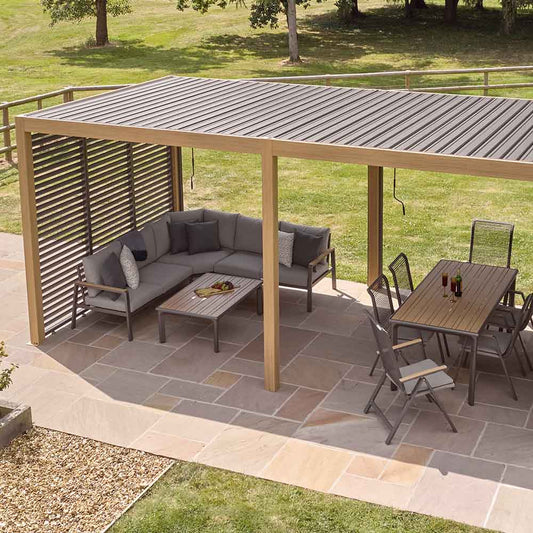 Sanctuary Oak Modular Lounge Set