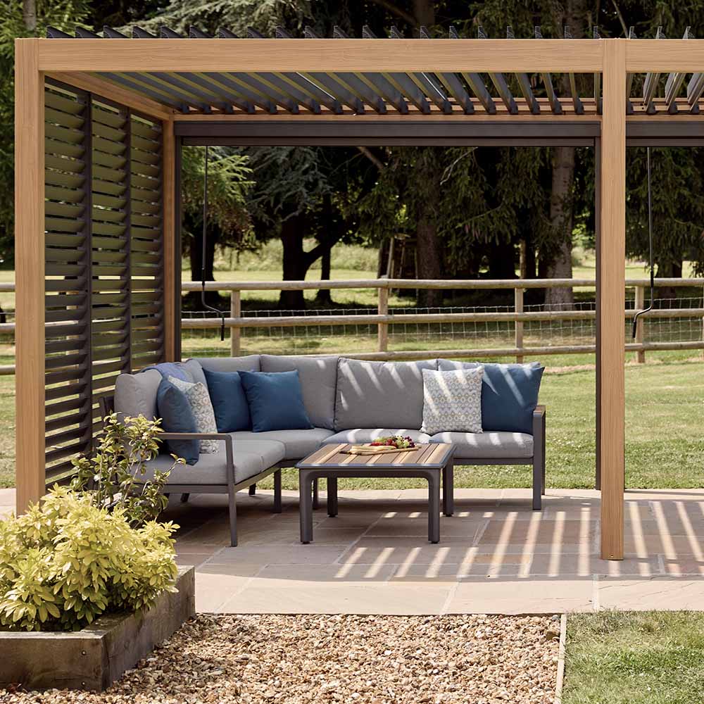 Sanctuary Oak Modular Lounge Set