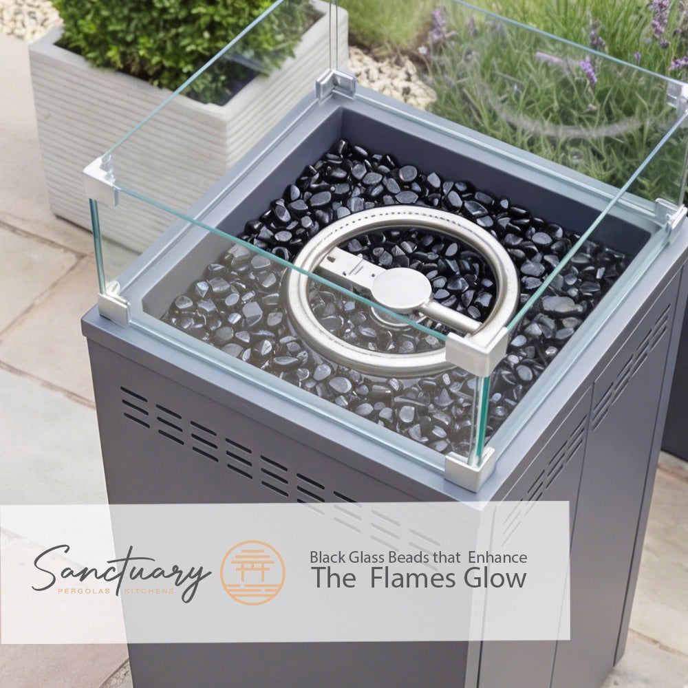Sanctuary Gas Firepit Heater – LG OUTDOOR