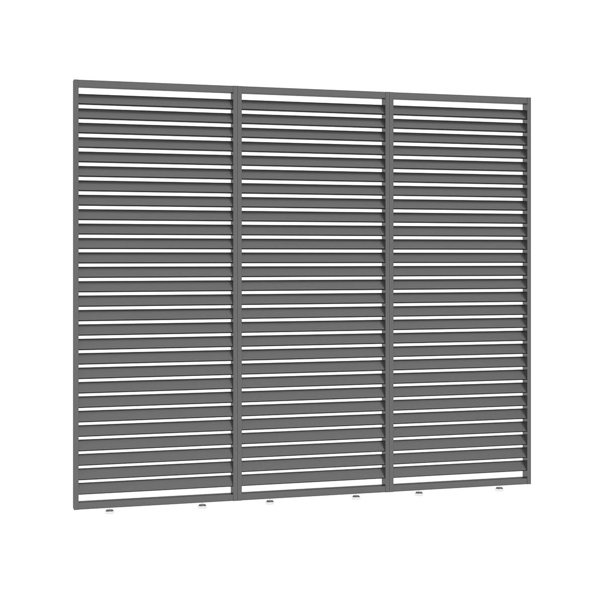 Sanctuary 3m Slatted Side Wall