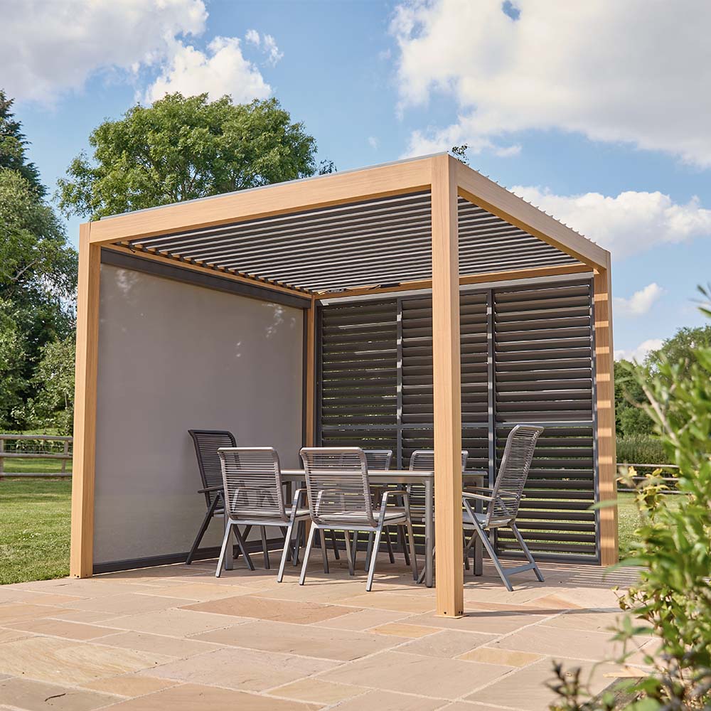 Sanctuary 3m Slatted Side Wall