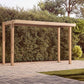Sanctuary Oak 4 x 1.5m Pergola Extension