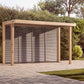 Sanctuary Oak 4 x 1.5m Pergola Extension