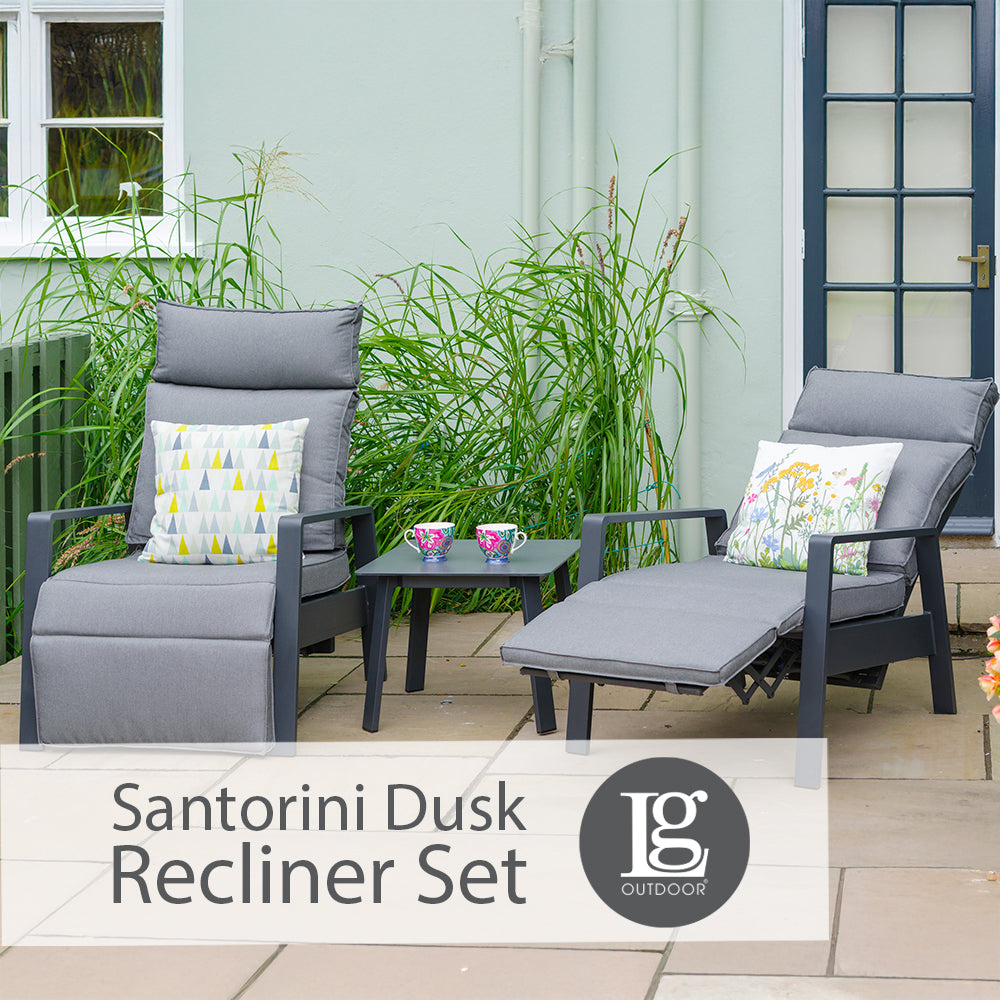Santorini Dusk Recliner Set