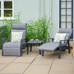 Santorini Dusk Recliner Set