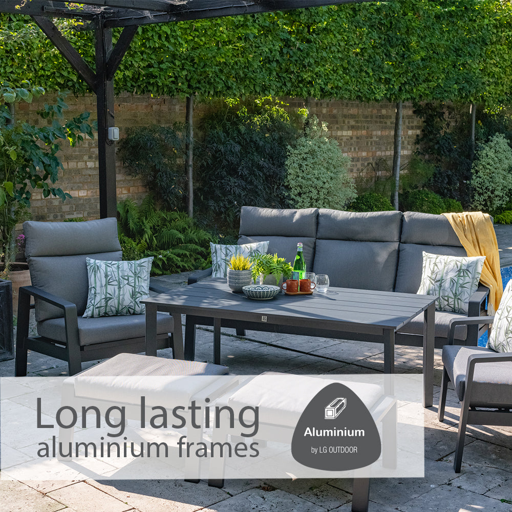 Santorini Dusk Lounge Dining Set