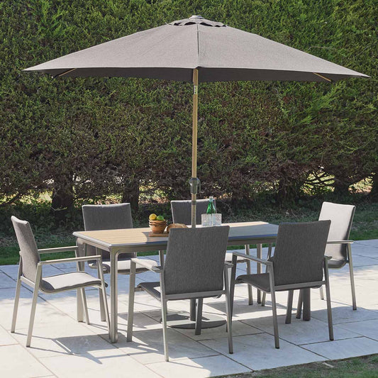 Sanctuary Birch 6 Seat Dining Set