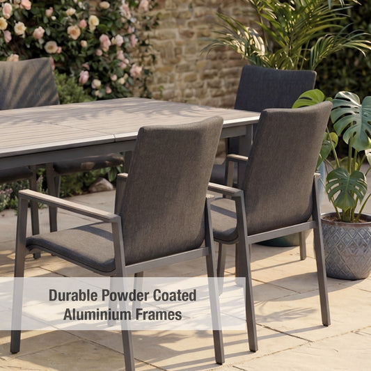 Penang 8 Seat Extending Dining Set