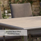 Penang 8 Seat Extending Dining Set