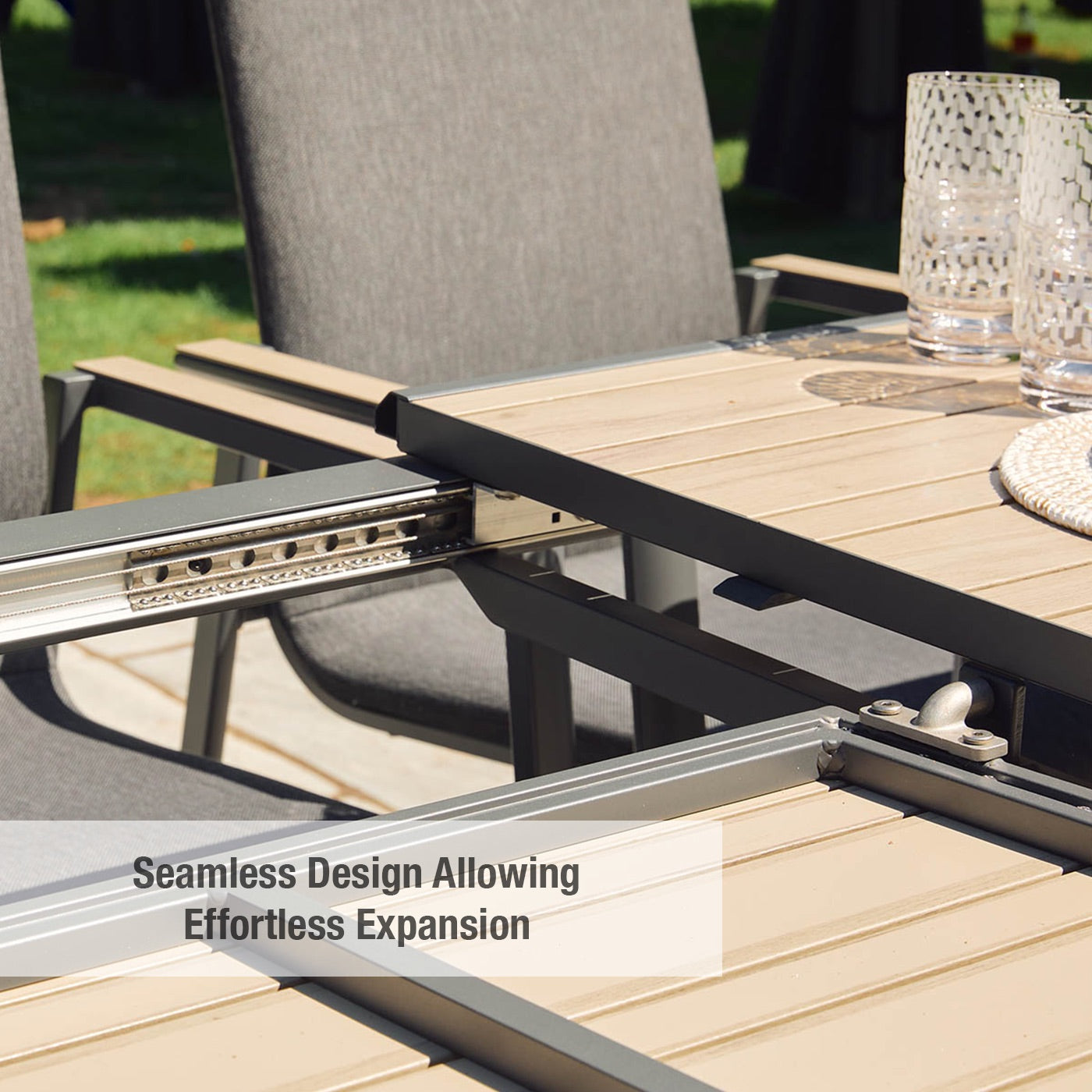 Penang 8 Seat Extending Dining Set