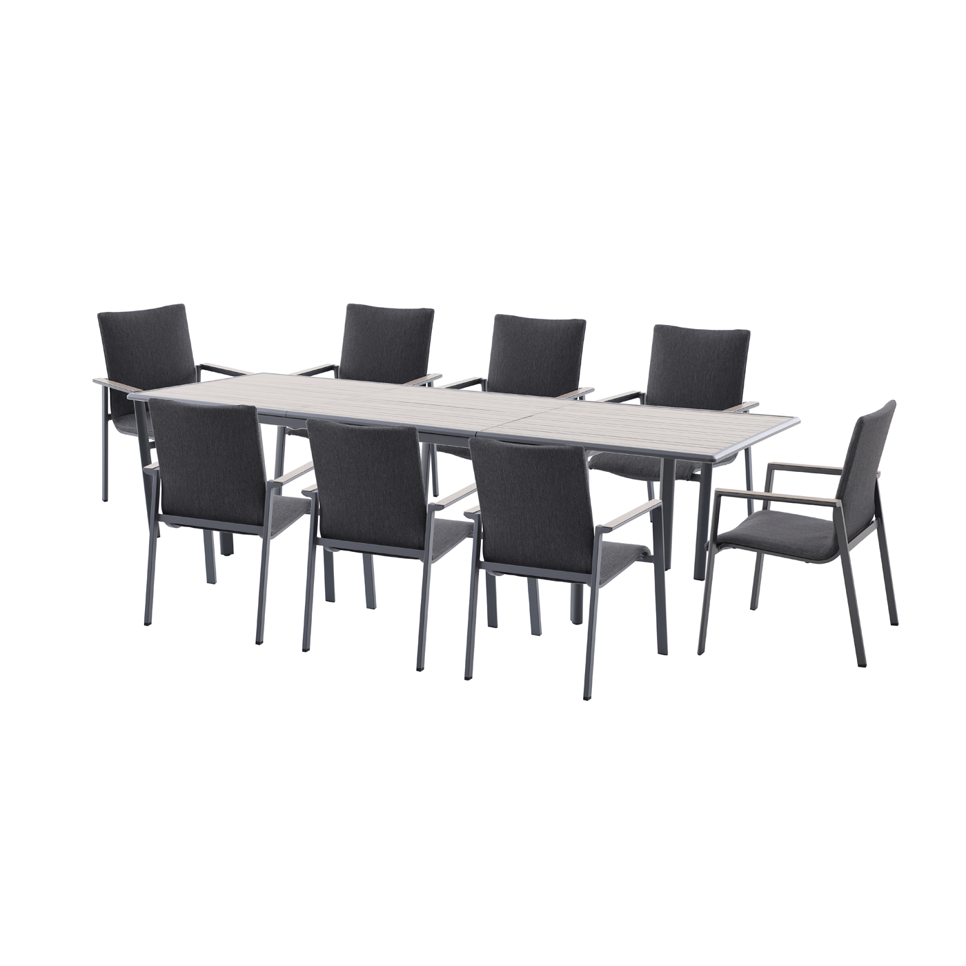 Penang 8 Seat Extending Dining Set