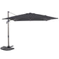 Sanctuary Birch 3.0m Deluxe Wood-Effect Cantilever Parasol