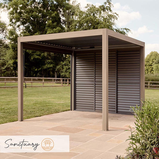 Sanctuary Birch 3 x 3m Pergola with Lights