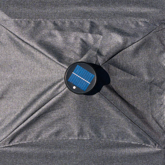 Sanctuary Birch 4 x 3m Fabric Gazebo with Solar Lights