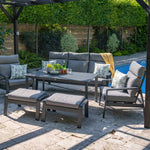 Santorini Dusk Lounge Dining Set