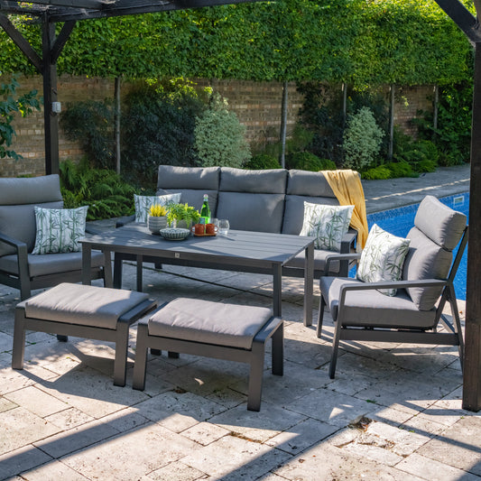 Santorini Dusk Lounge Dining Set