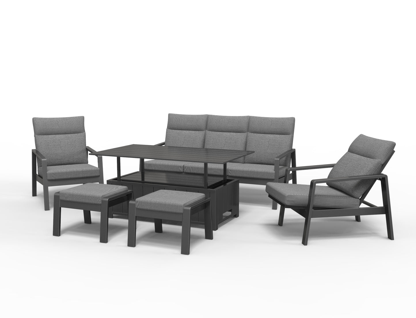 Santorini Dusk Lounge Dining Set