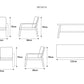 Sorrento Lounge Set with High Coffee Table