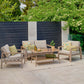 Sorrento Lounge Set with High Coffee Table