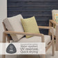 Sorrento Lounge Dining Set with Adjustable Table