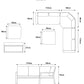 Sorrento Large Square Modular Lounge Set