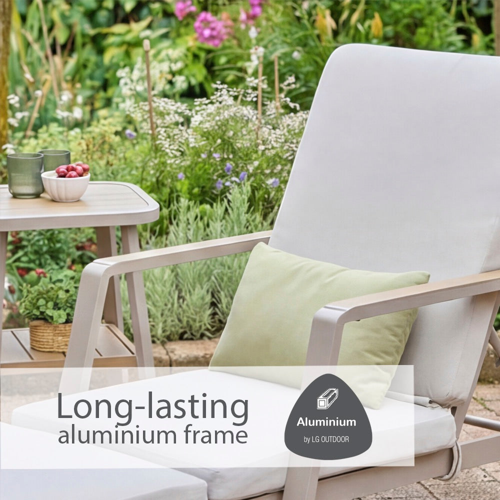 Sorrento Sunlounger and Cushion