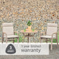 Sorrento Bistro Set with Recliner Chairs