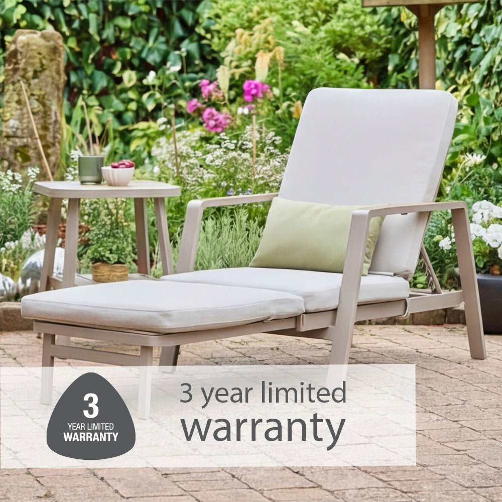 Sorrento Sunlounger and Cushion