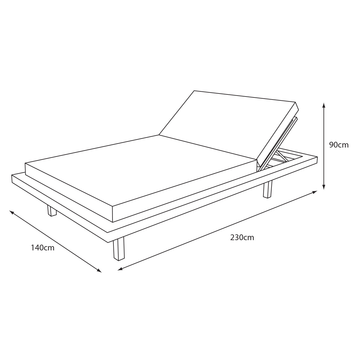 Stockholm Reclining Daybed