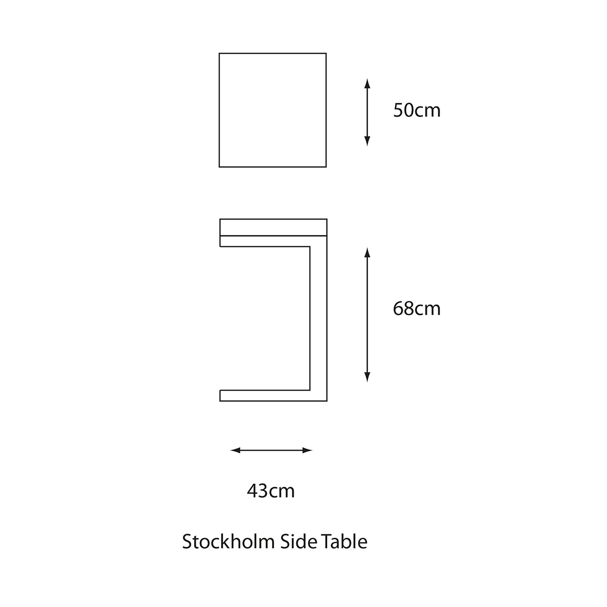 Stockholm Side Table