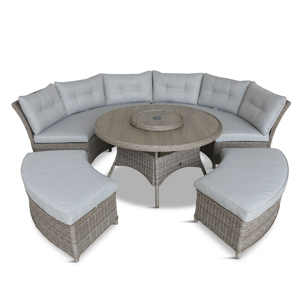 St Tropez Sand Curved Dining Modular