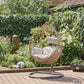 St Tropez Sand Hanging Egg Chair