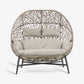 St Tropez Sand Double Cocoon Chair