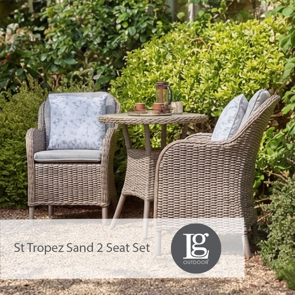 St Tropez Sand 2 Seat Set