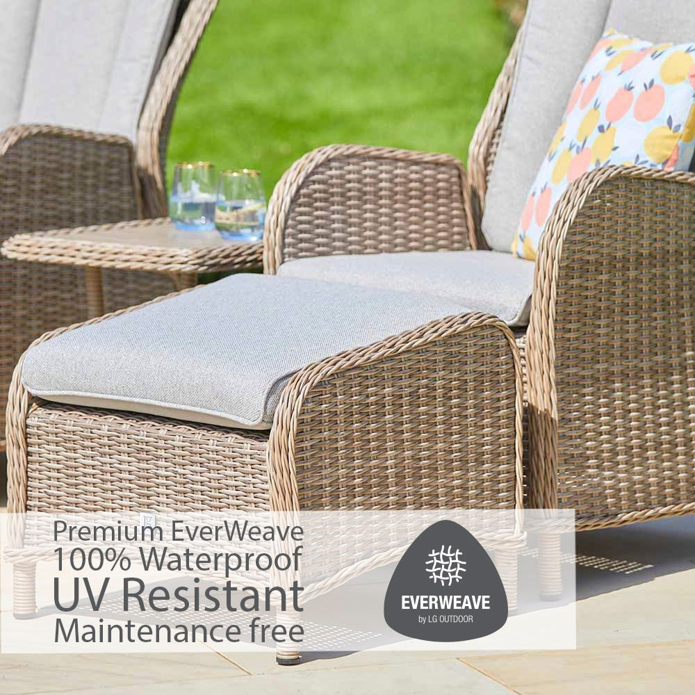 St Tropez Sand 5 Piece Recliner Set