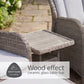 St Tropez Sand 5 Piece Recliner Set
