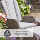 St Tropez Sand 5 Piece Recliner Set