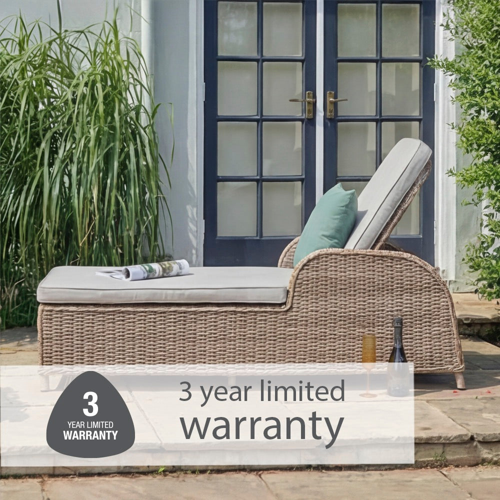St Tropez Sand Sunlounger